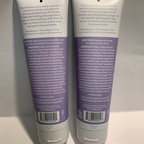 COPY - Rooted Shampoo & Conditioner Set 8.5oz ea - Picture 2 of 2